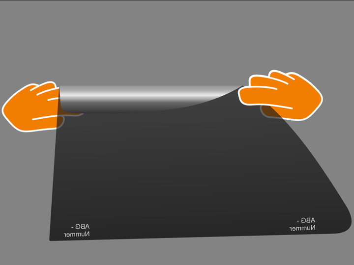 Klebeanleitung: Auto-Tönungsfolie für feststehende Seitenscheiben