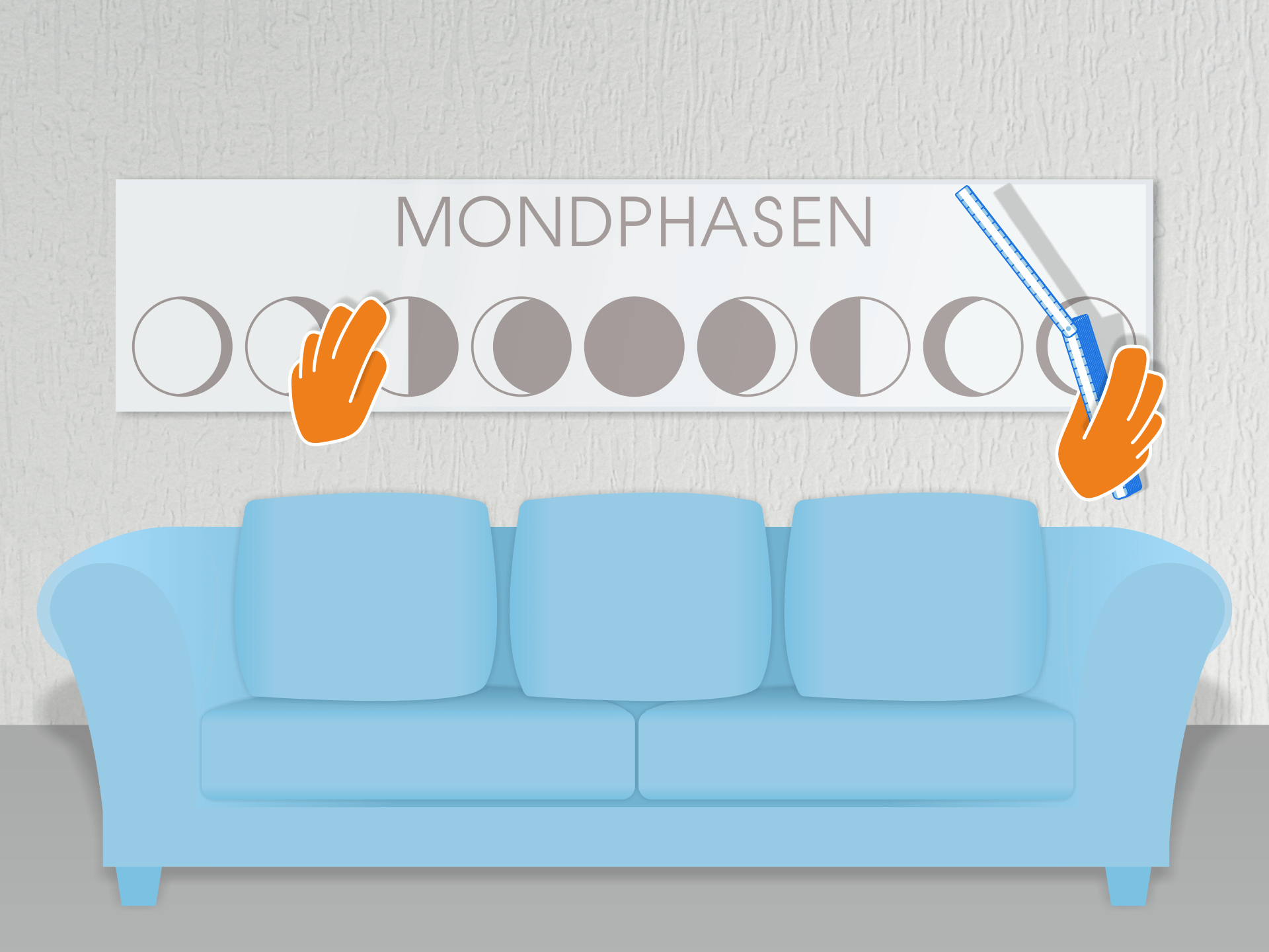 Beim Ausrichten am Motiv orientieren - nicht an der Übertragungsfolie. Beim Ausrichten am Motiv orientieren - nicht an der Übertragungsfolie.