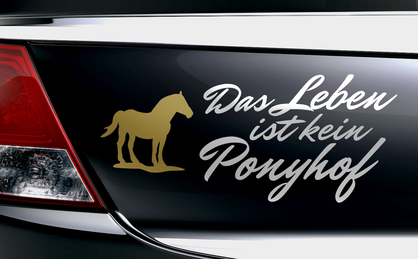 Auto Spruch lustig' Sticker