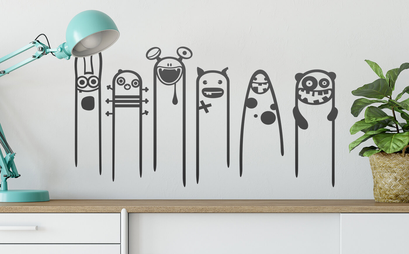 Funny & Crazy - total verrückte Wandtattoos für Dein Zuhause!