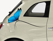 Autoaufkleber Papillon Bleu XS