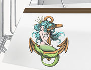 Bootsaufkleber Meerjungfrau Pearlia XS