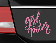 Autoaufkleber "Girl Power Lettering"