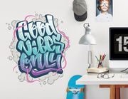 Wandtattoo Good Vibes Only - Graffiti