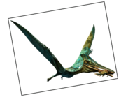 Lieferansicht Wandtattoo Pterodactylus