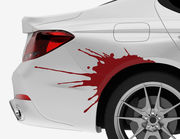 Autoaufkleber Blood Splatter-Set