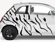 Autoaufkleber Zebra Stripes-Set