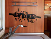 Caravanaufkleber Kitchen Rules