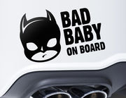 Autoaufkleber Bad Baby