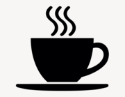 Kaffeetasse #2 - Aufkleber für Gewerbe