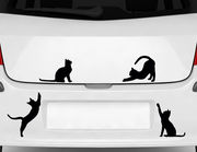 Autoaufkleber "Kätzchentreff" für tierliebe Katzen-Fans