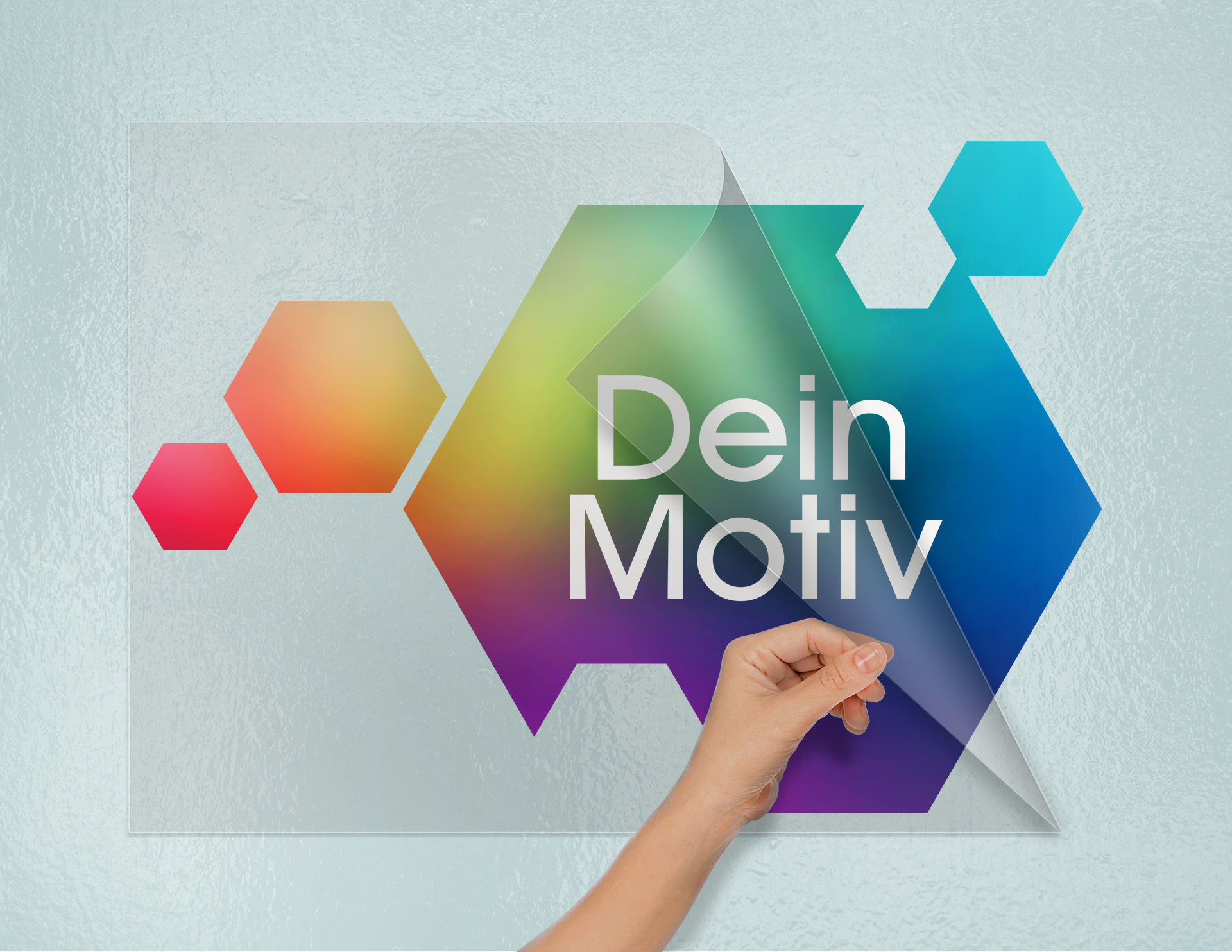 Aufkleber bedruckt Digitaldruck CMYK Motiv nach Wunsch Folie Sticker Druck #D100 