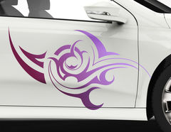 Autoaufkleber Tribal Lilac