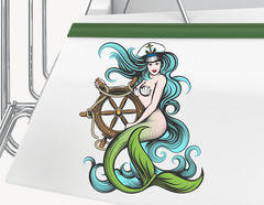 Bootsaufkleber Meerjungfrau Shelia