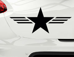 Autoaufkleber Military Star