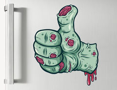 Wandtattoo Thumb Up Zombie Hand