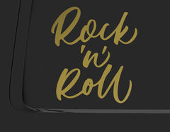 Autoaufkleber Rock'n'Roll Type