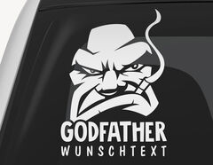 Autoaufkleber Godfather für den Paten
