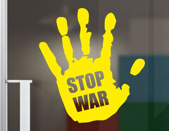 Wandtattoo Stop War Hand