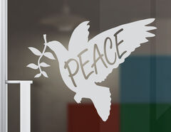 Wandtattoo Peace Friedenstaube