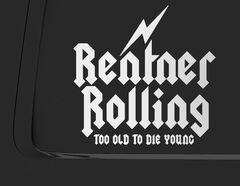 Autoaufkleber Rentner Rolling Rocker's Edition