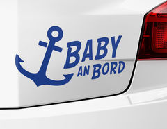 Autoaufkleber Baby an Bord