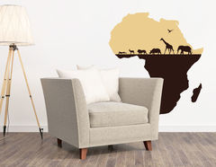 Wandtattoo Discover Africa
