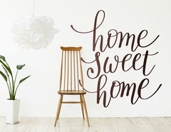 Wandtattoo „Home Sweet Home“ markiert Dein Zuhause