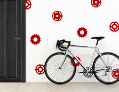 Wandtattoo "Kettenblatt" für jeden Fahrrad-Fan