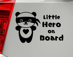 Autoaufkleber "Pandabär Hao“ gilt in China als Glückssymbol