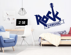 Wandtattoo "Rock forever": Let's rock together!