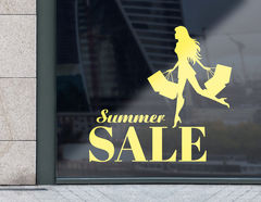 Aufkleber Summer Sale