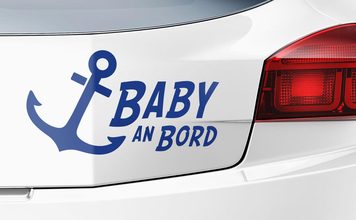 Baby on Board Autoaufkleber