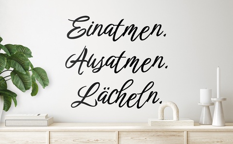 Sprüche Wandtattoo Flur