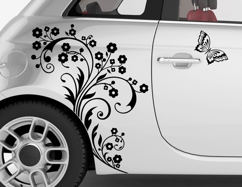 Autoaufkleber Spring Poem