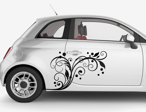 Autoaufkleber Viola