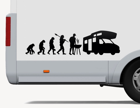Autoaufkleber Wohnmobil Evolution