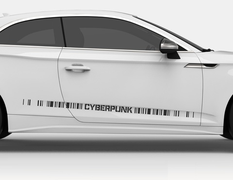 Autoaufkleber Cyberpunk
