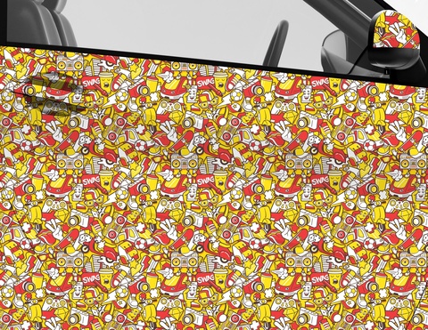 Car Wrapping Autofolie Swag Bombing