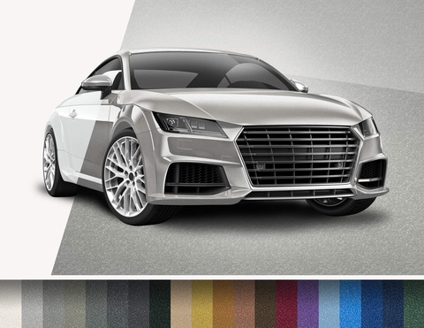 Car Wrapping Autofolie Metallic glänzend