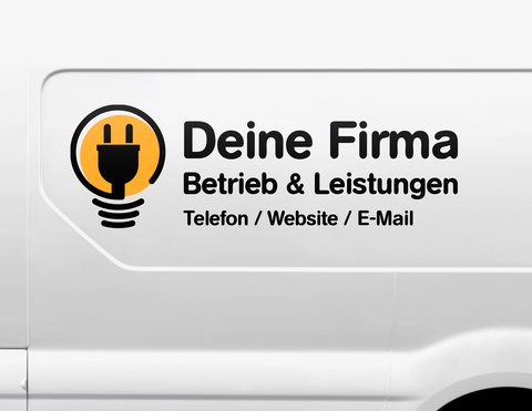 Autoaufkleber-Designer Electric Light