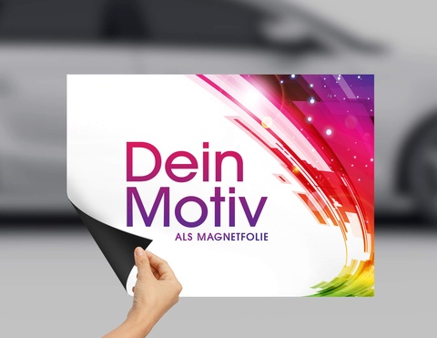 Magnetschilder mit eigenem Motiv - Schritt 1