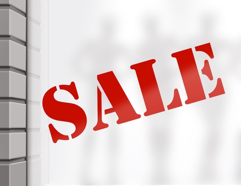 Aufkleber BOLD SALE