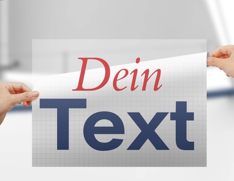 Bootsbeschriftung - Schritt 1
