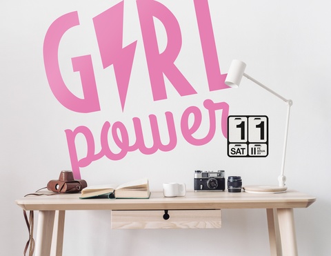 Wandtattoo Girl Power Blitz