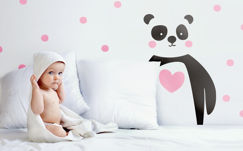 Wandtattoos für Kind und Baby