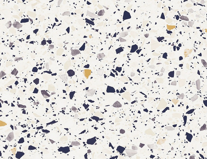 Möbelfolie Terrazzo Mixed Blue – Cover Styl NH10