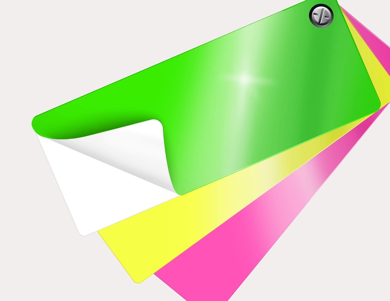 Farbfolie Neon Fixgroesse
