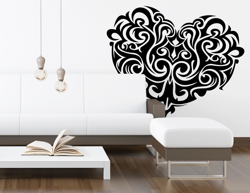 Wandtattoo Tribalheart
