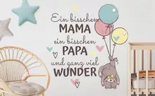 Entdecke liebevolle Wandtattoos fürs Babyzimmer